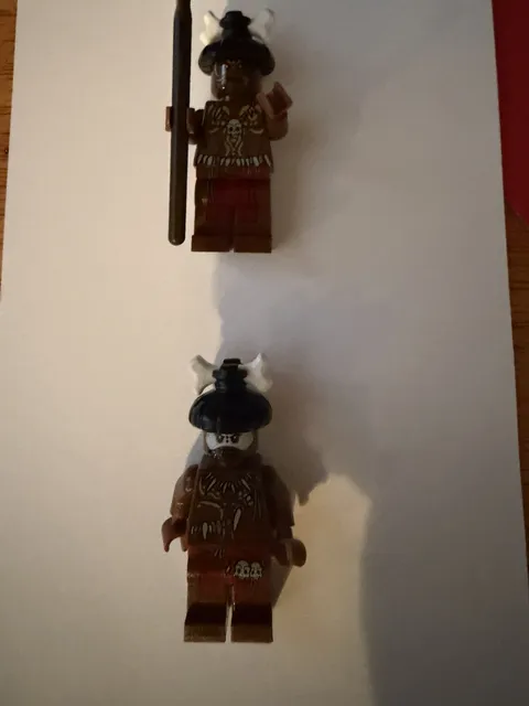 LEGO Pirates of the Caribbean Cannibal Lot Of 2x Minifigure poc008 poc009