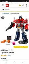 LEGO Icons Optimus Prime 10302 Converts Build Set 1508pcs Ages 18+