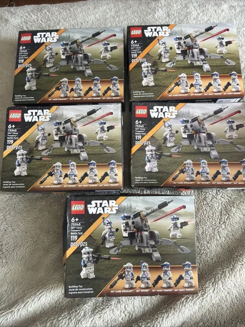 5 LEGO Star Wars: 501st Clone Troopers Battle Pack (75345)