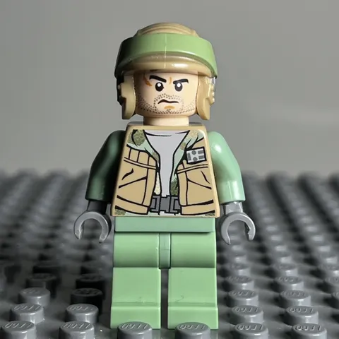 LEGO STAR WARS Endor Rebel Trooper Commando Minifigure 9489 10236 sw0367 - 1K