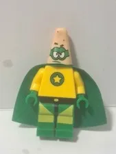 Lego Super Hero Patrick Minifigure w/ Cape 3815 bob026