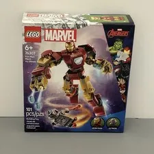 LEGO Marvel: Iron Man Mech vs. Ultron (76307) Building Toy, 101 Pieces