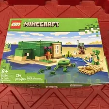 LEGO Minecraft: The Turtle Beach House (21254) Damage Box