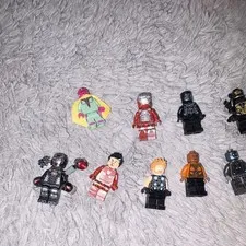 LEGO Marvel Super Heroes Minifigure Lot. (RARE VISION) everything sold as is