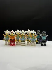 LEGO Legends of Chima Eagle Tribe Minifigure Lot of 8 - Eris, Elgor, Eagles