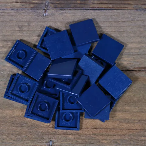 LEGO Dark Blue Tile 2 x 2 Part No. 3068 Qty 25
