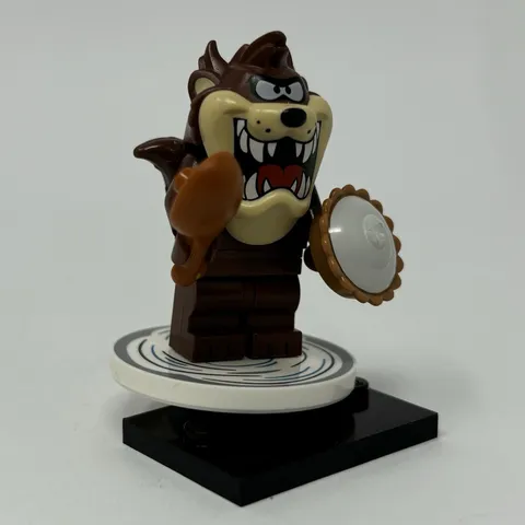 Lego Tasmanian Devil Minifigure Collectible Looney Tunes Series CMF Complete Taz