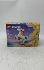 Lego Creator 3-In-1 31140 Magical Unicorn 145 Pcs Building Toy Set Sealed