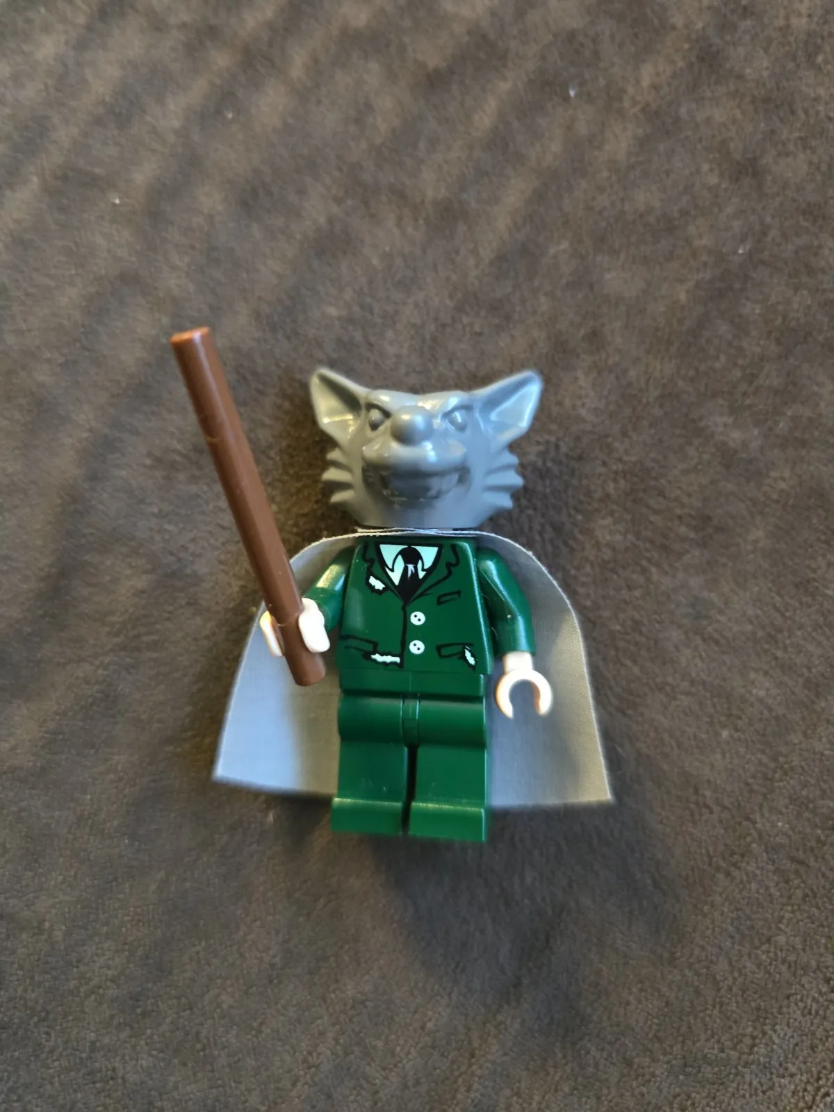 Lego Harry Potter Minifigure Professor Lupin  Werewolf 4756 (hp062) Azkaban