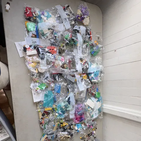 LEGO Bulk Lot Mixed Numbered Set Bags!!! 40 total set bags !! Some contain figs!