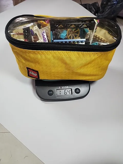 1.5 lb Lego Brick LOT. Random Pieces With Lego Bag