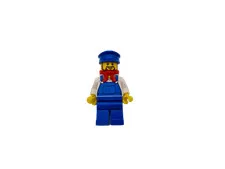 Lego® TRAIN Railway 9V RC Minifig Conductor Engine Driver WHITE MODERN