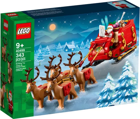 LEGO Santa’s Sleigh 40499 New Sealed  Christmas Build 4 Reindeer Display