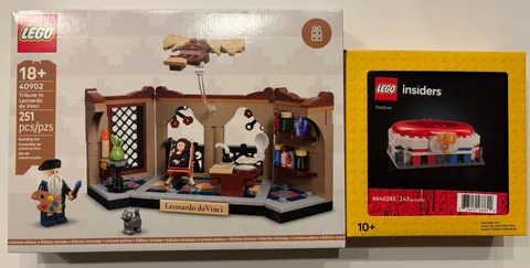 LEGO 40902 6646283 Tribute to Leonardo da Vinci / Stadium New Sealed Unopened