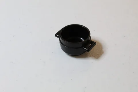 LEGO 4341 Parts Utensil Pot Cauldron 3x3x1 & 3/4 Handles - Black