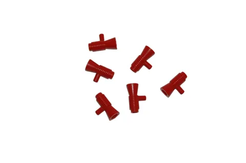 6 Lego® Figure Minifig Accessories Megaphone RED