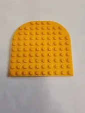 LEGO 10 x 10 Rounded # 80031 Bright Light Orange Plate Round 