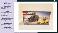 LEGO Speed Champions Mercedes-AMG G 63 & Mercedes-AMG SL 63 Set 76924, New, US