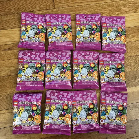 Lot of 12 LEGO 71037 Minifigures Series 24 Sealed Unopened Fast shipping