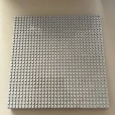 LEGO Gray Baseplate (10 x 10 Inch) Plates x(6)