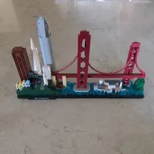 LEGO Architecture San Francisco Skyline 21043 Complete Set 565 pcs Without Box