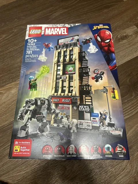 LEGO Marvel Spider-Man Vs. Mysterio: The Daily Bugle 76342 New Sealed In Box