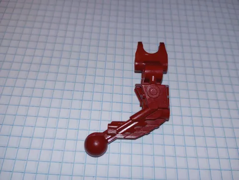1 Lego 60900 Dark Red Bionicle Arm or Leg Upper Section Solek style retired pc