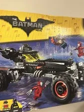 LEGO Batman Movie The Batmobile 2016 (70905) Building Kit 581 Pcs Set Damage Box