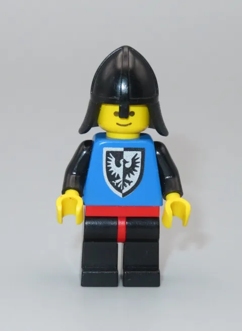 LEGO Castle Vintage Black Falcon Knight minifigure 6062 6035 6103