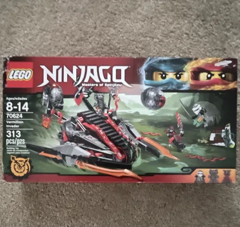 LEGO NINJAGO 70625 Vermillion Invader NISB DAMAGED BOX