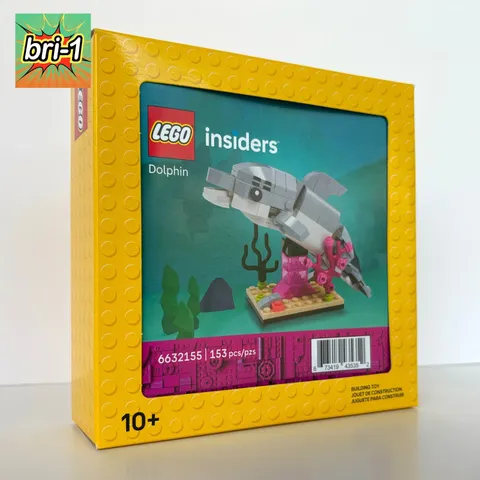 LEGO, Insiders: Mini Dolphin Stand 2026 Limited Edition 6632154, OCEAN LIFE, NEW