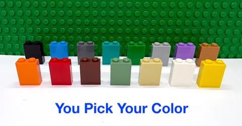 LEGO Wall Brick 1x2x2 Column Pillar "You Pick Your Color and Qty" NEW