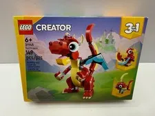 LEGO Creator 3in1 Red Dragon 31145 New Sealed Box Educational Toys