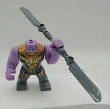 Lego Thanos Big Fig Gold Armor Avengers Superheroes 76192 Minifigure Complete