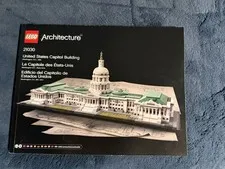 LEGO Architecture United States Capitol Building (21030) 100% COMPLETE (Used)