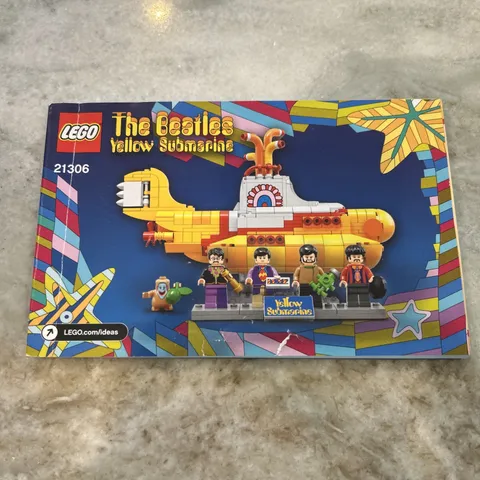 LEGO Manual 21306 The Beatles Yellow Submarine Instruction MANUAL ONLY
