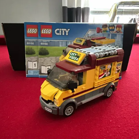 LEGO City 60150 Pizza Van Great Vehicles w/Instructions
