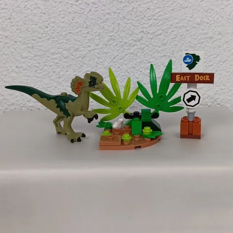 LEGO DILOPHOSAURUS Dinosaur Jurassic Park Jurassic World Backdrop Replacements