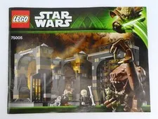 Lego STAR WARS: RANCOR PIT Instruction Manual for Set 75005