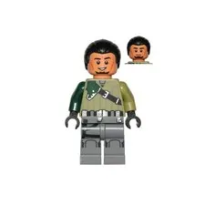 Kanan Jarrus Black Hair sw0577  Star Wars Lego Minifigure 75053 - New