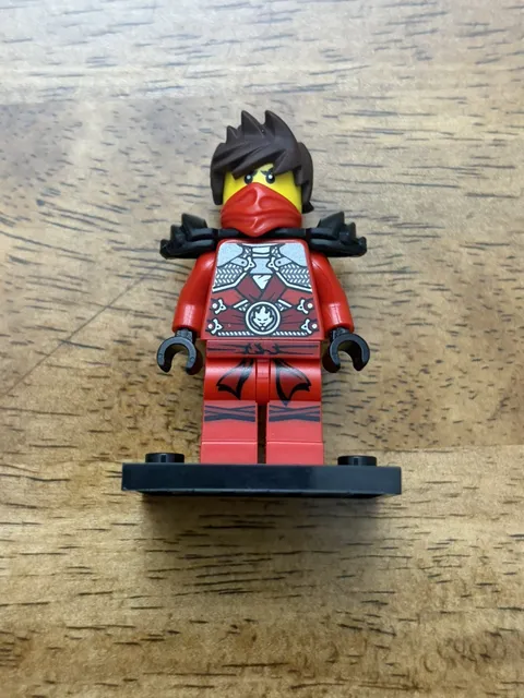 LEGO Ninjago Kai Rebooted with stone armor njo186 RARE