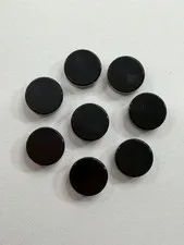 200 BRAND NEW LOT LEGO PIECES BLACK TILES ROUND SMOOTH FLAT 1 x 1 Anti-Stud 1x1
