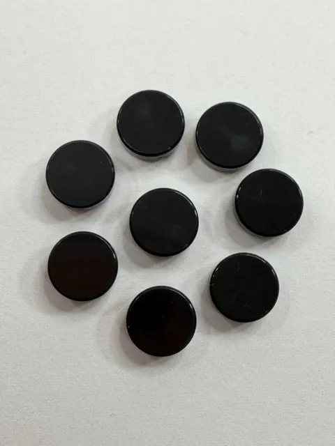 200 BRAND NEW LOT LEGO PIECES BLACK TILES ROUND SMOOTH FLAT 1 x 1 Anti-Stud 1x1