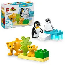 LEGO DUPLO: Wild Animal Families: Penguins & Lions (10442)
