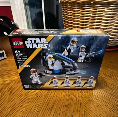 LEGO Star Wars 75359 332nd Ahsoka’s Clone Trooper Battle Pack 108pcs 6+