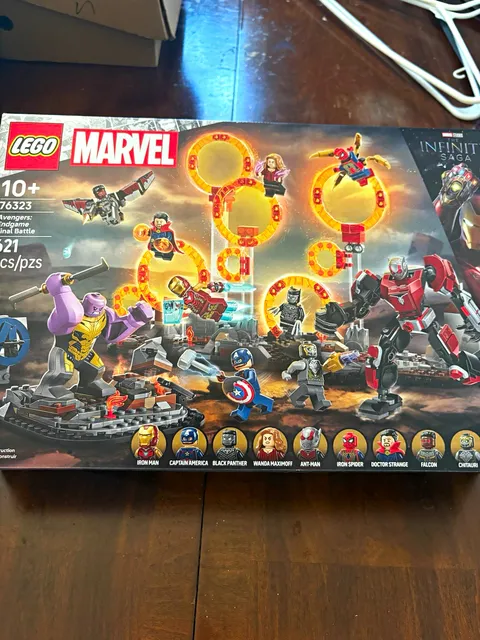 LEGO Marvel Infinity Saga 76323 Avengers Endgame Final Battle 621pcs 10+
