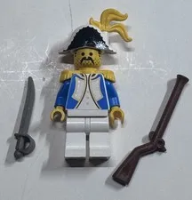 LEGO Minifigure pi004 Imperial Soldier Governor From 6274 Caribbean Clipper