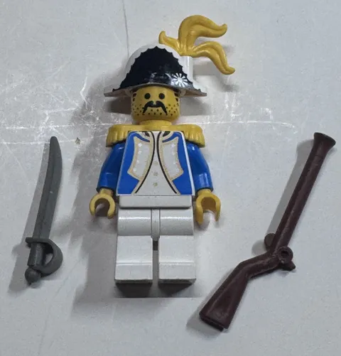 LEGO Minifigure pi004 Imperial Soldier Governor From 6274 Caribbean Clipper