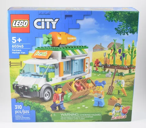 LEGO City 60345 Farmers Market Van 2022 Sealed Set