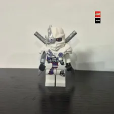 LEGO Ninjago Minifigure White Nindroid General Cryptor Bricktober 2017 Genuine